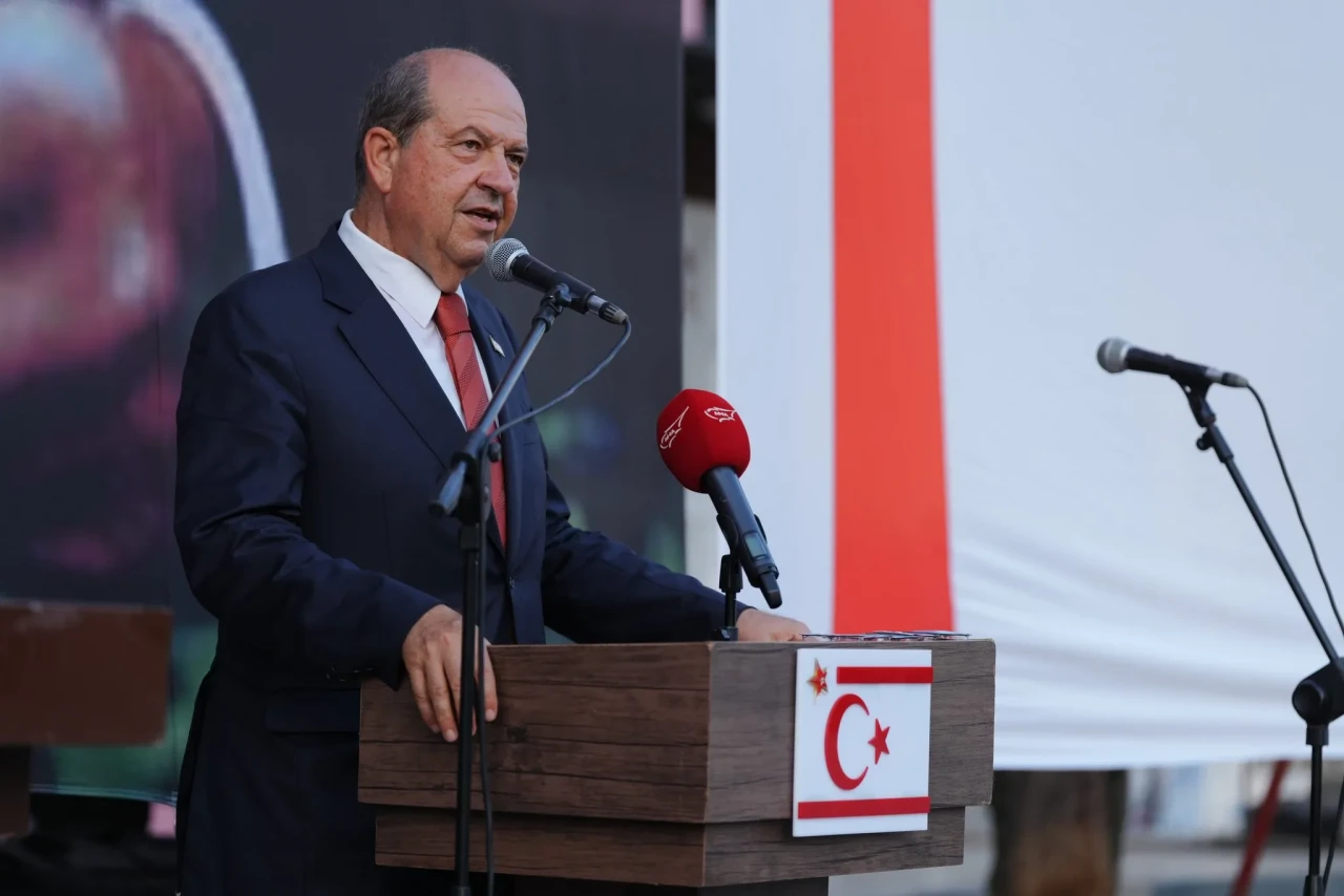 Ersin Tatar: Kıbrıs Türkü’nün destanı kan ve imanla yazıldı