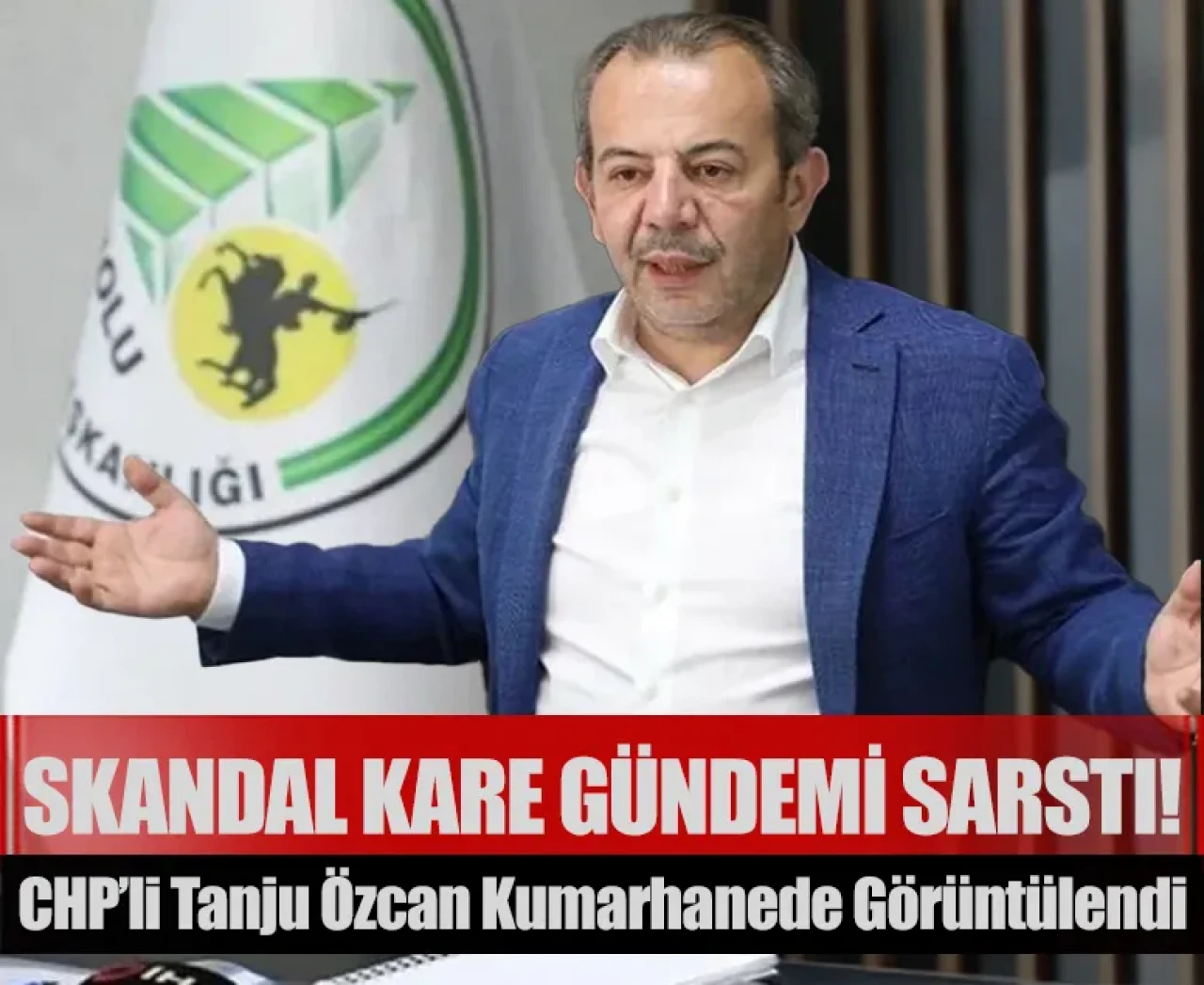 CHP’li Tanju Özcan kumarhanede görüntülendi: Skandal kare gündemi sarstı!