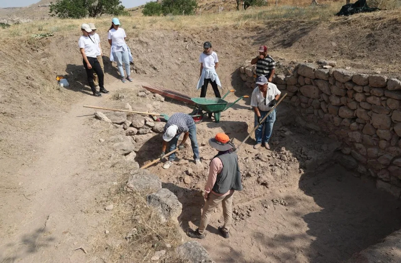Sobesos Antik Kenti'nde yeni bulgular: Kapadokya'nın kentsel geçmişine pencere açılıyor
