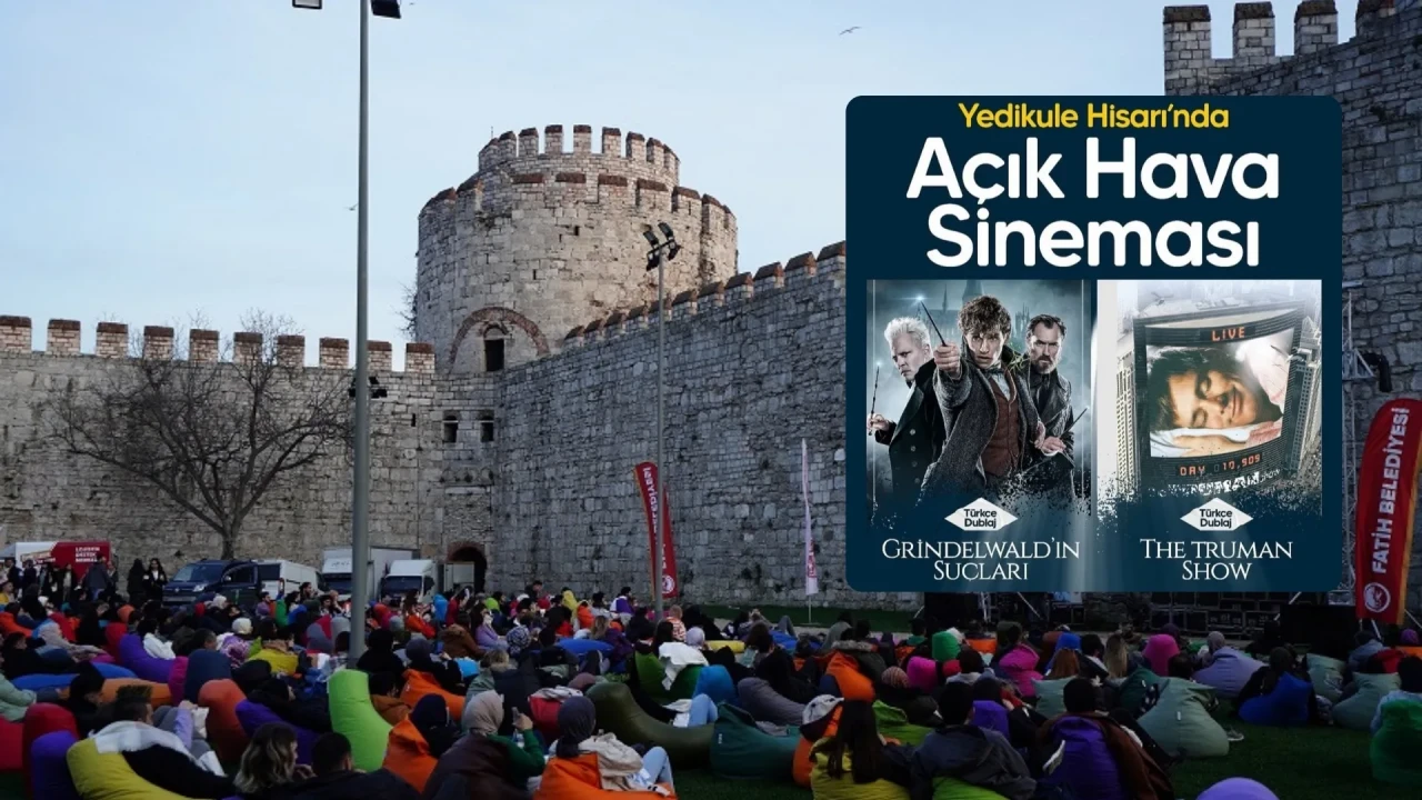 Yedikule Hisarı Açık Hava Sineması 2025’te iki unutulmaz film ile başlıyor