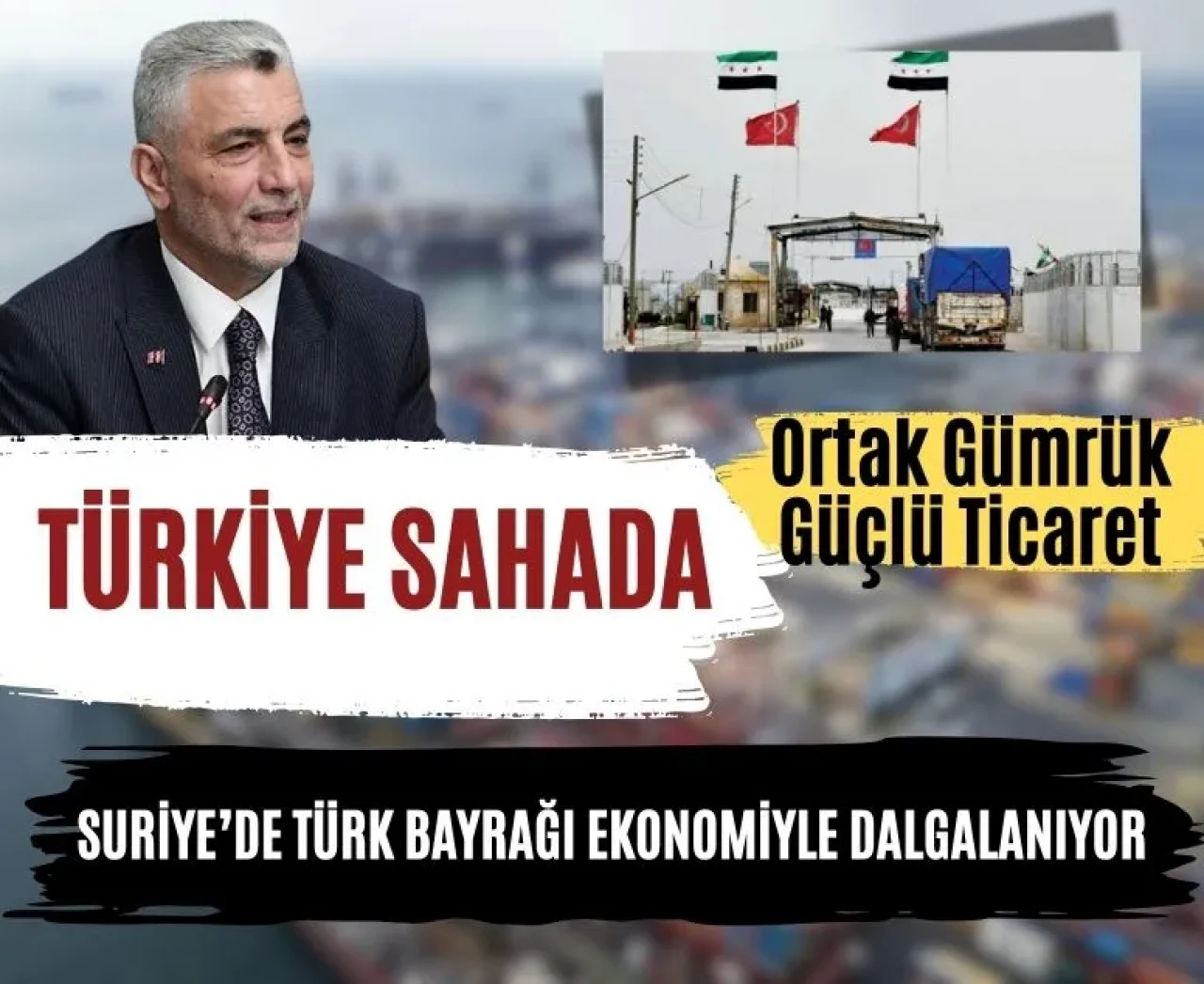 Türkiye ile Suriye arasında ekonomik işbirliği genişliyor: Şam fuarı başlıyor