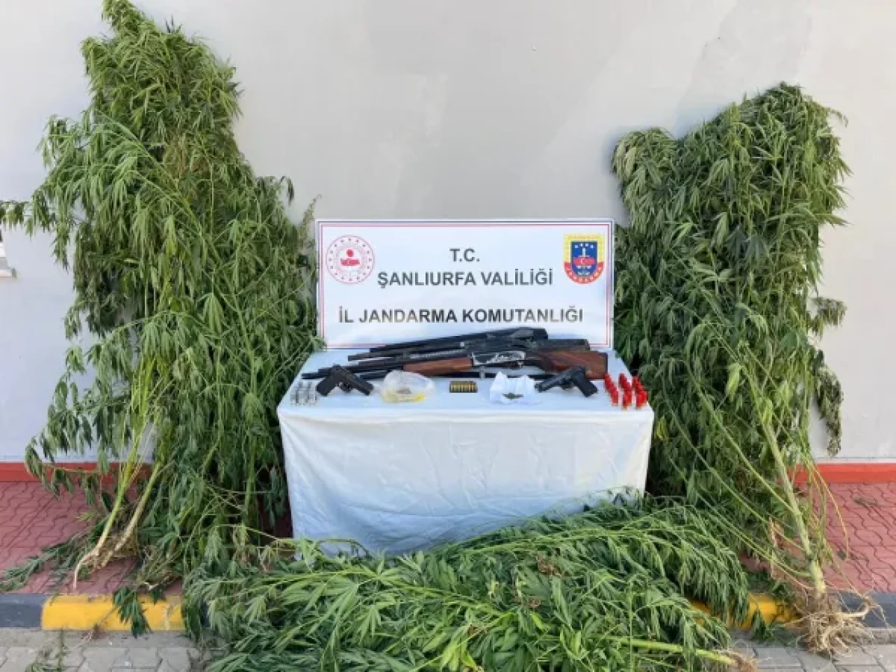 Şanlıurfa’da uyuşturucu ve silah operasyonu: 15 gözaltı