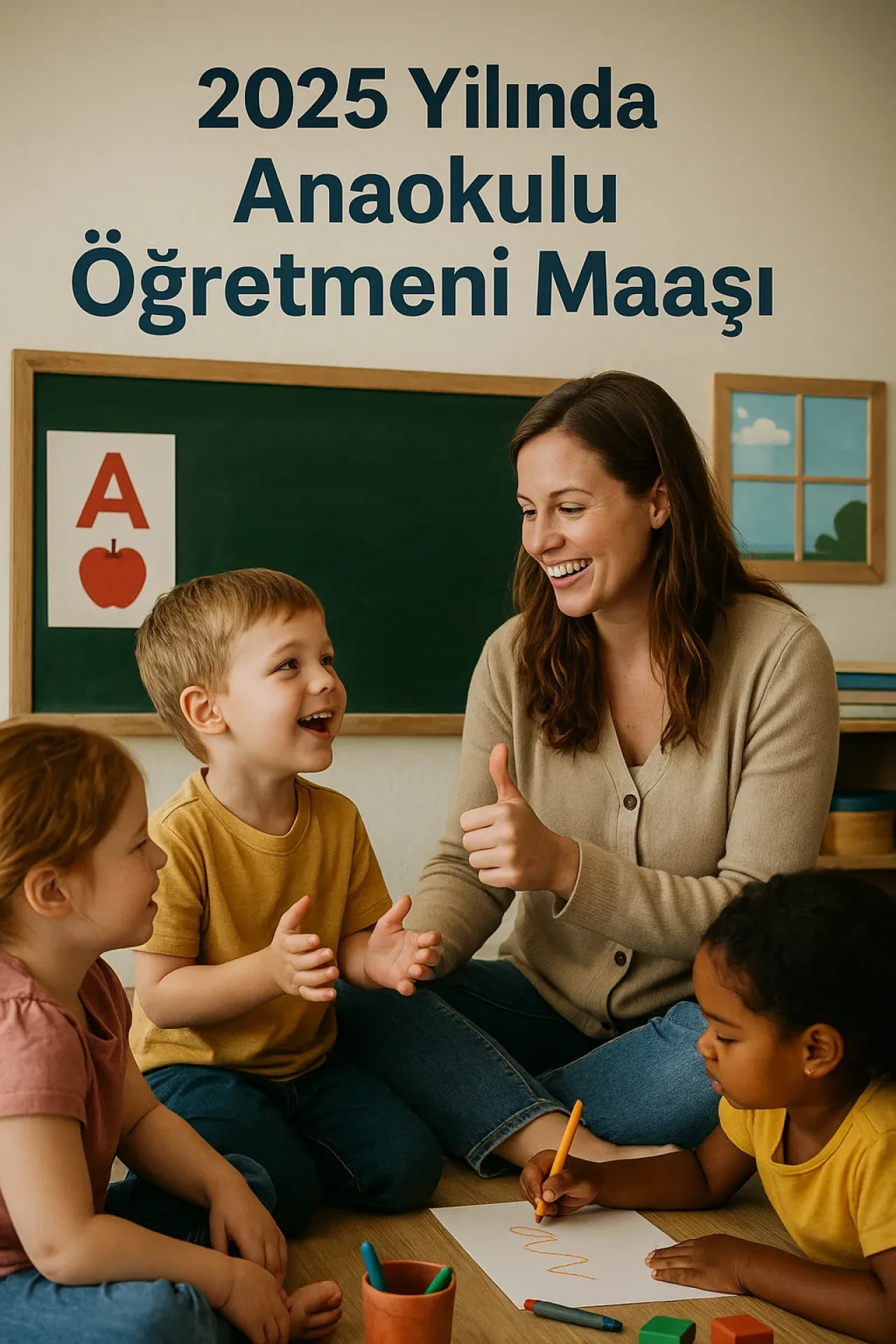 Anaokulu Öğretmeni maaşı 2025: Anaokulu Öğretmeni maaşı ne kadar?