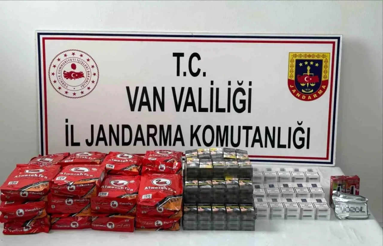Van’da Jandarmadan Kaçakçılığa Darbe: 60 Şüpheli Yakalandı, Tonlarca Malzeme Ele Geçirildi