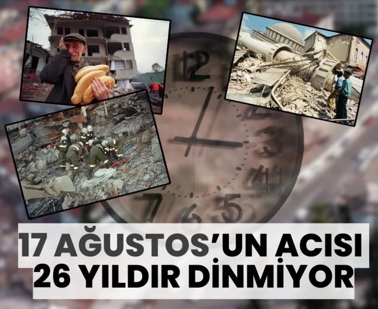 Bir gecede değişen hayatlar: Büyük Marmara Depremi'nin üzerinden 26 yıl geçti