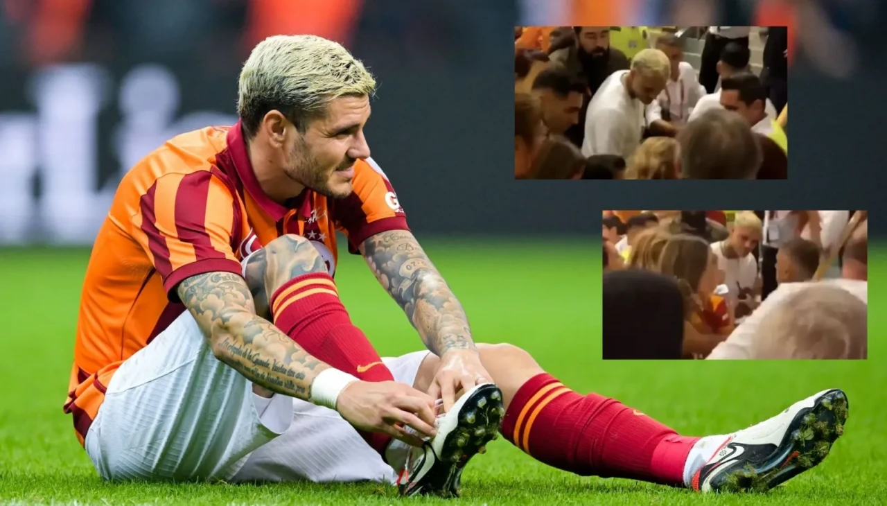 Mekanda gergin anlar! Icardi çıldırdı!