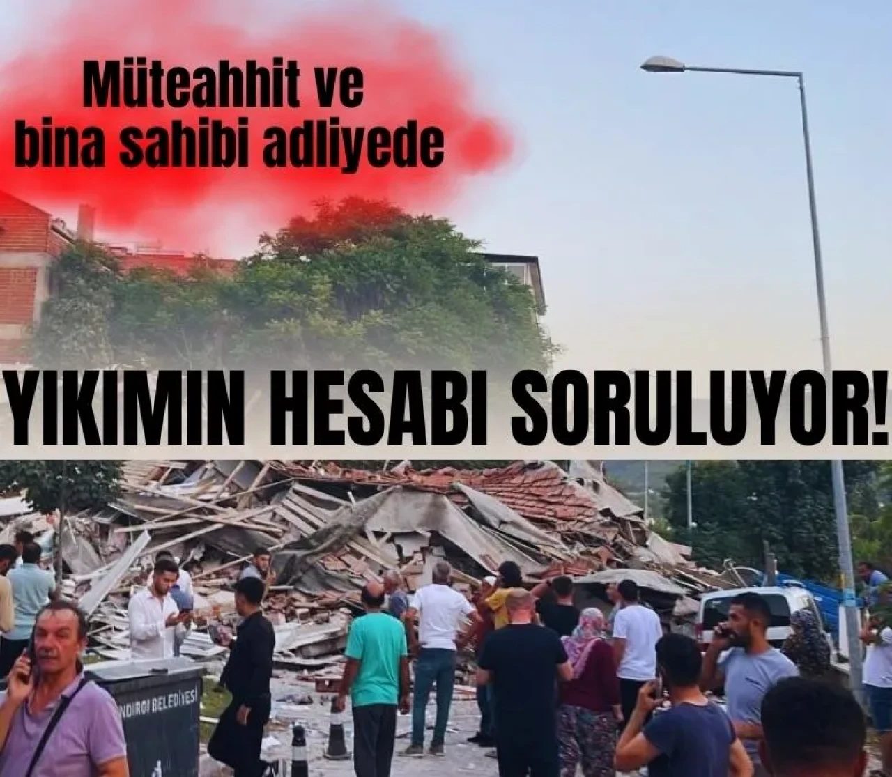 Balıkesir depreminde yıkılan binalara ilişkin soruşturmada iki gözaltı!