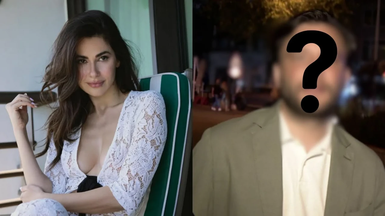 Kameraları görünce panikledi! Nesrin Cavadzade’nin gizemli arkadaşı merak konusu oldu