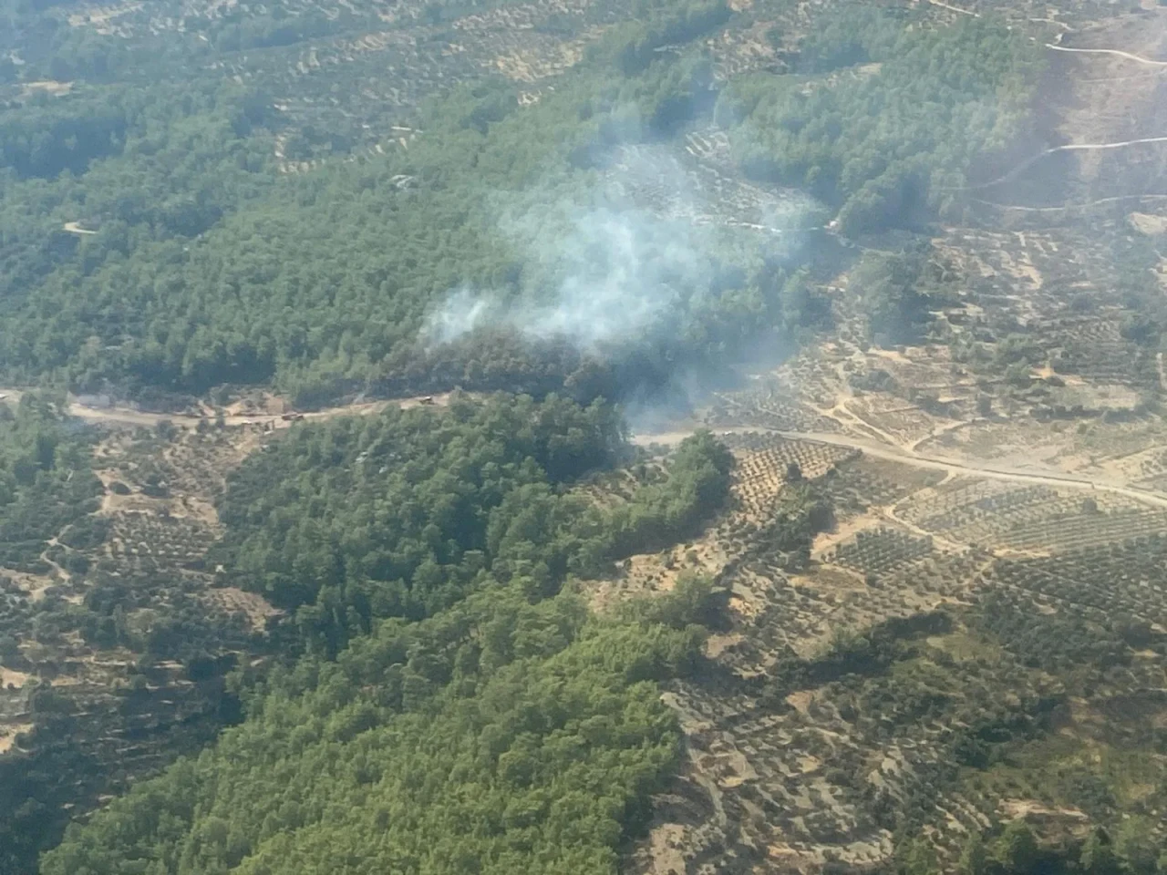 Muğla Fethiye’de korkutan orman yangını: Ekipler sahada müdahale ediyor