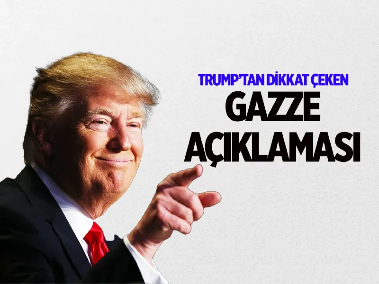 Trump: Gazze’deki savaş 2-3 hafta içinde bitebilir