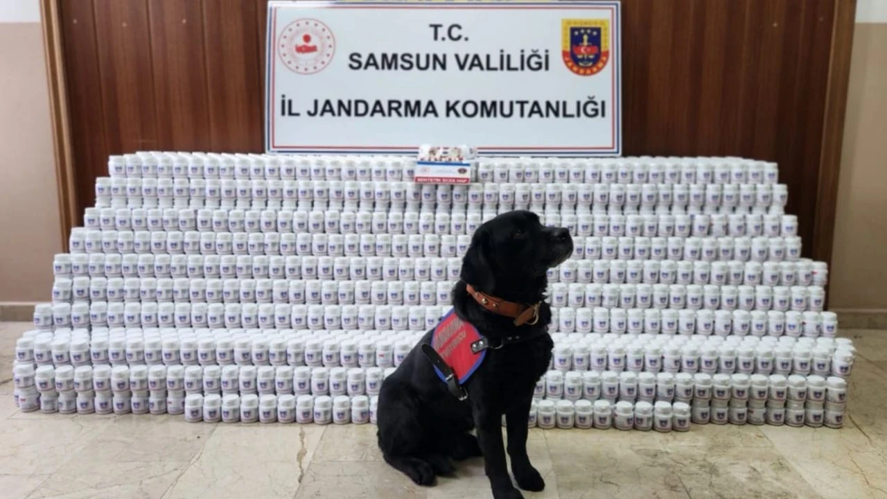 Samsun’da dev uyuşturucu operasyonu: 171 bin sentetik hap ele geçirildi