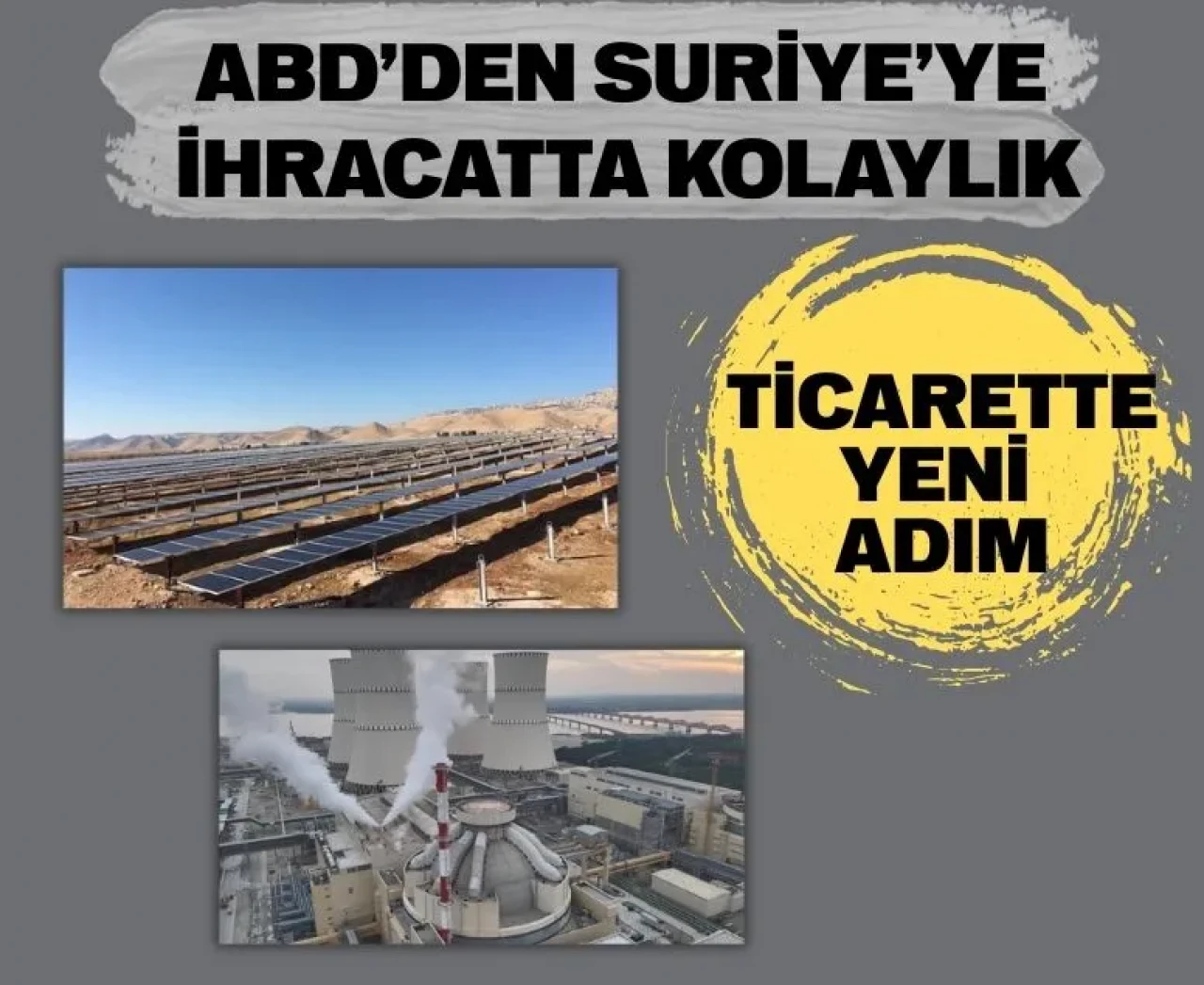 Trump’ın kararnamesi sonrası: ABD’den Suriye’ye ticarette yeni dönem