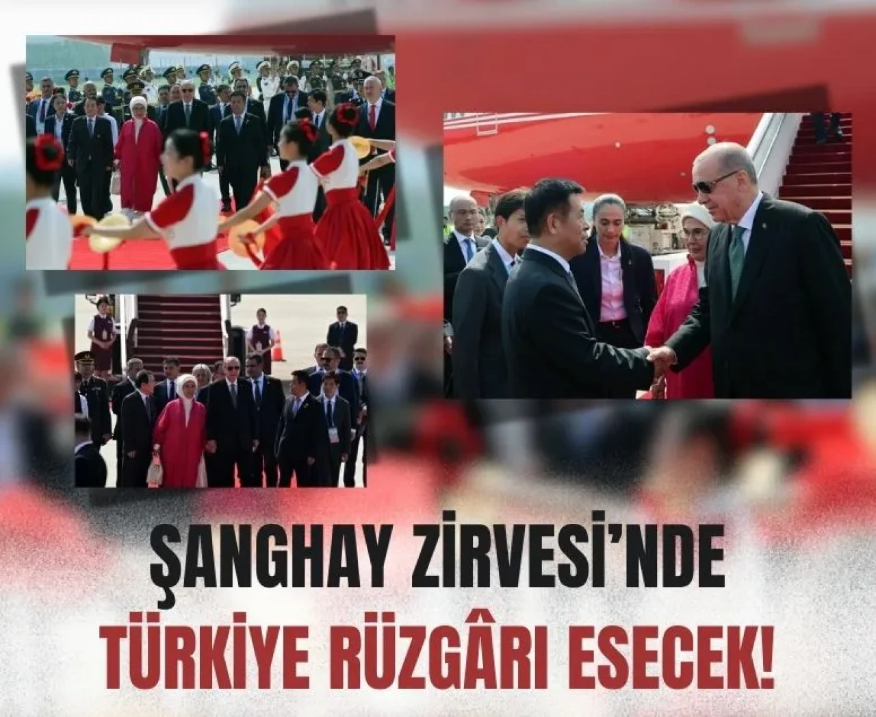 Cumhurbaşkanı Erdoğan Çin’de: Şanghay Zirvesi’nde Türkiye rüzgârı esecek!