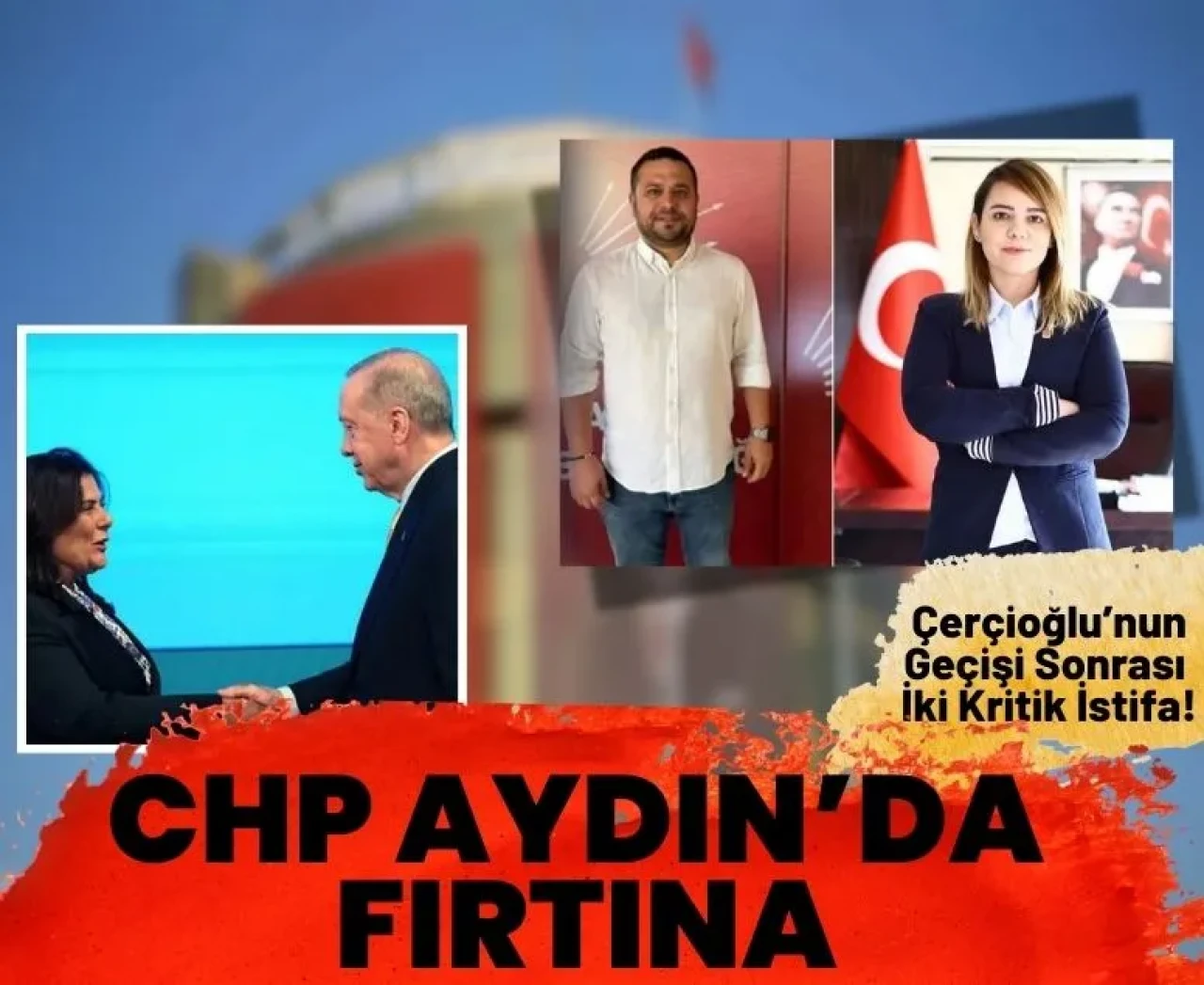 Çerçioğlu’nun geçişi sonrası, CHP Aydın’da sular durulmuyor: İki kritik istifa birden!