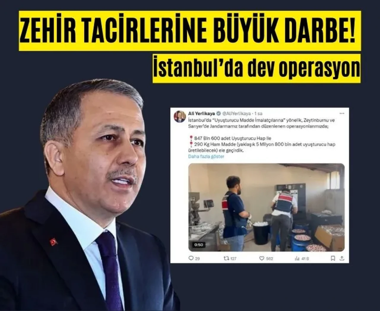 İstanbul’da dev uyuşturucu operasyonu!