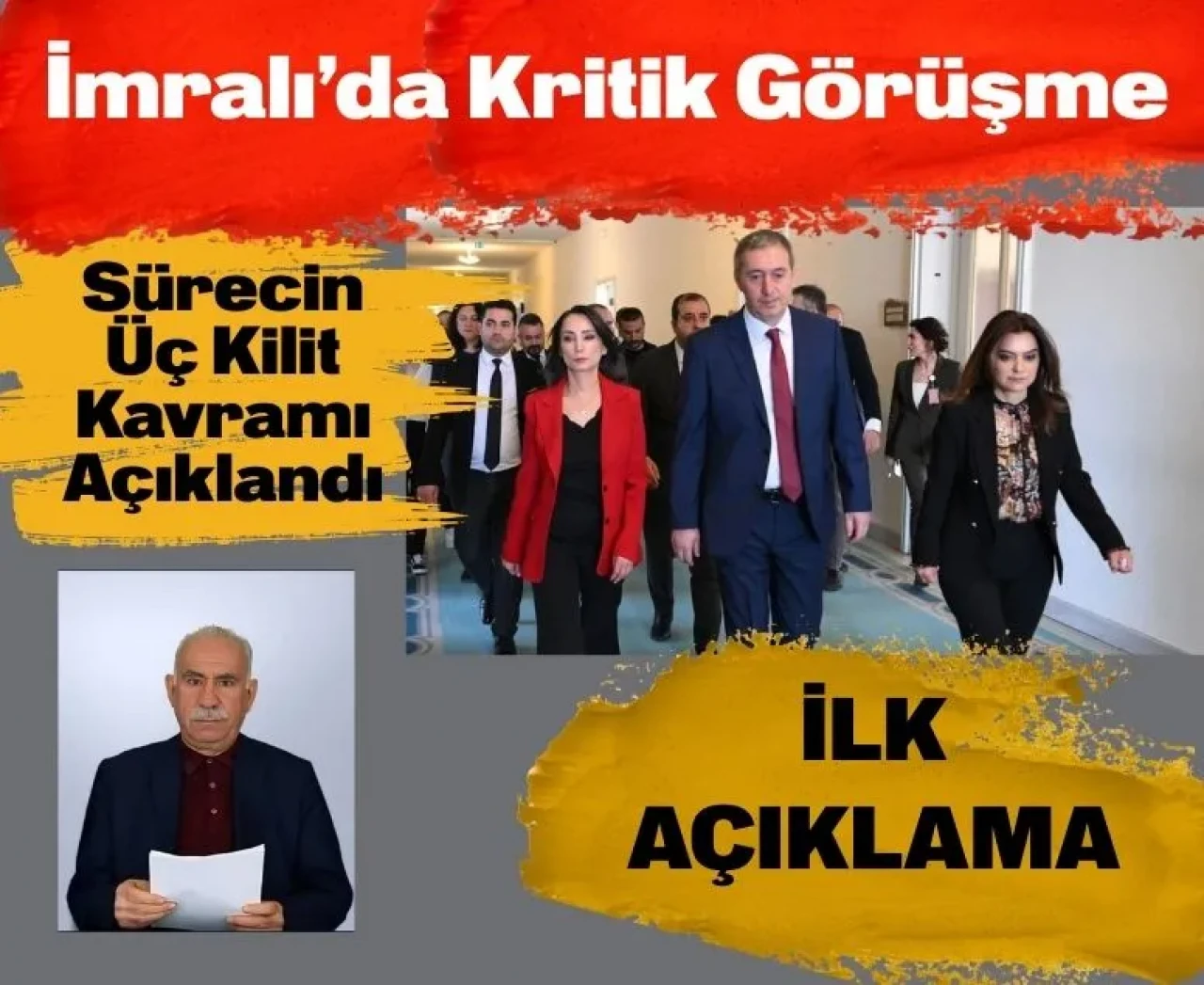 DEM Parti Heyetinden İmralı ziyareti sonrası ilk açıklama!