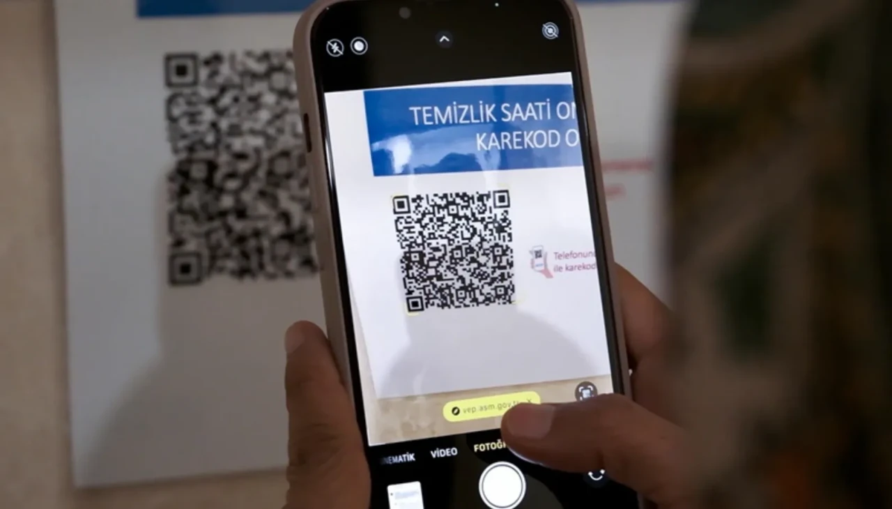 Hastanelerde hijyen için QR kodlu temizlik dönemi başladı