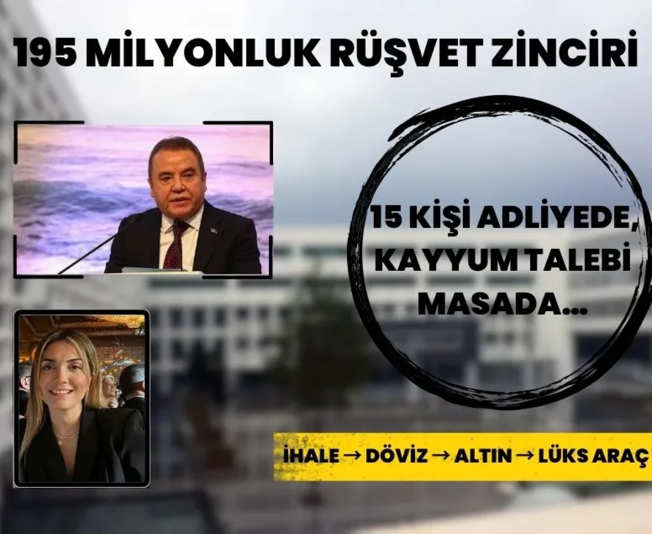 Antalya Büyükşehir rüşvet soruşturmasında gelişme: Kimler adliyeye sevk edildi?