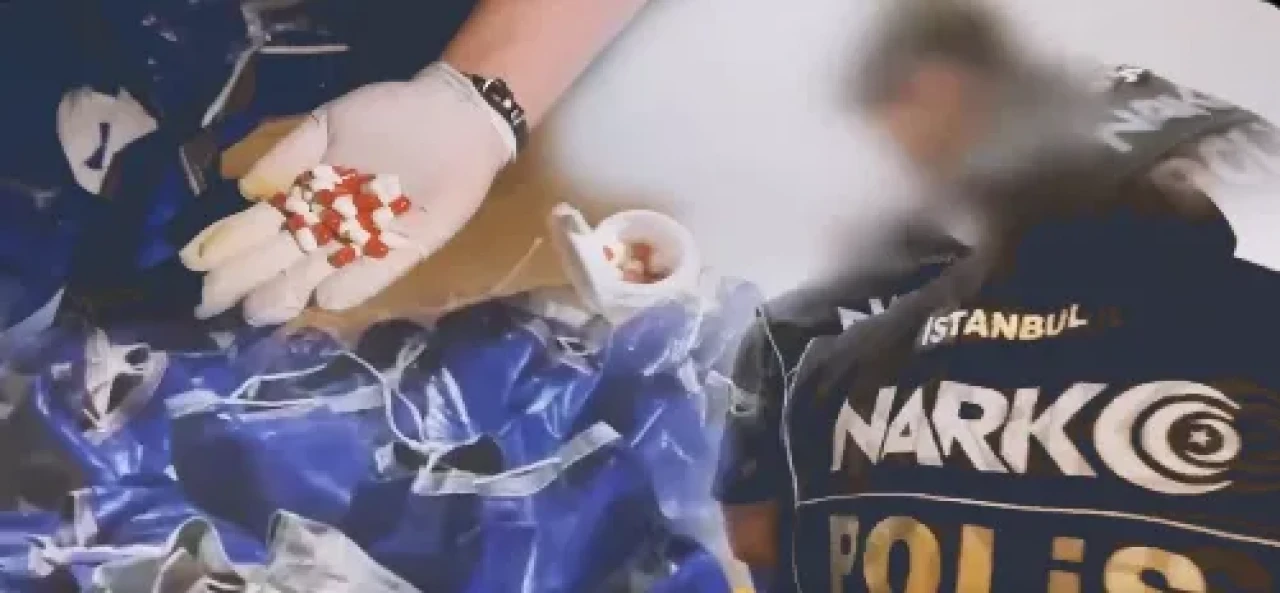 İstanbul’da dev uyuşturucu operasyonu: 750 Bin hap ele geçirildi!