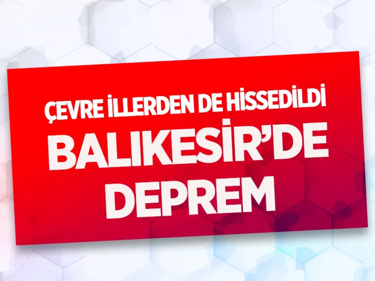 Balıkesir Sındırgı’da 4.8 büyüklüğünde deprem: Sokaklara dökülen halk tedirgin