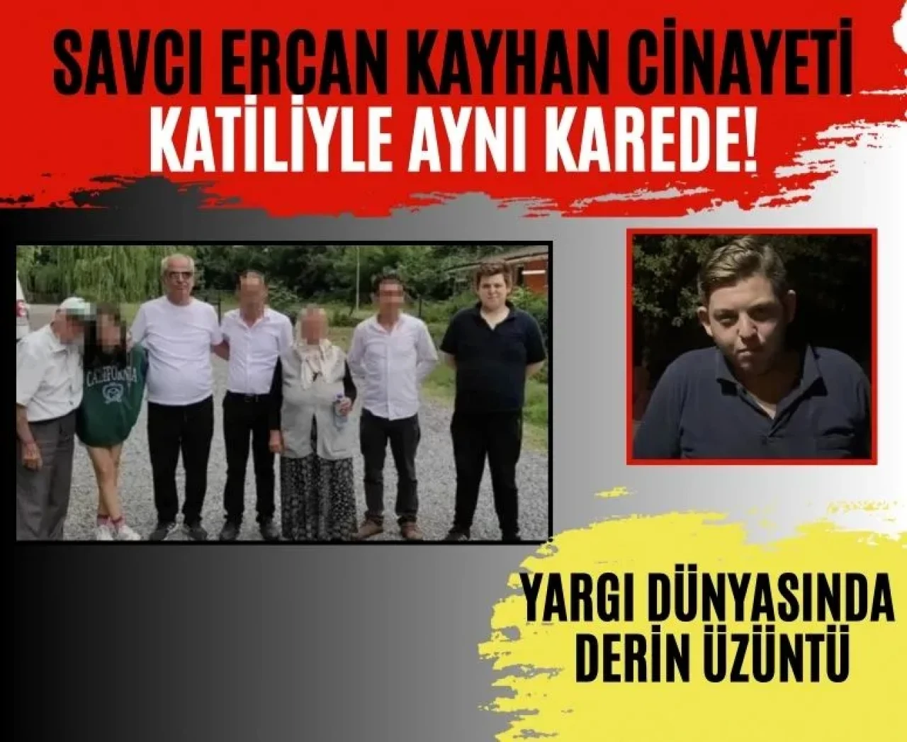 Bıçaklı saldırıda öldürülen savcı, katiliyle aynı karede!