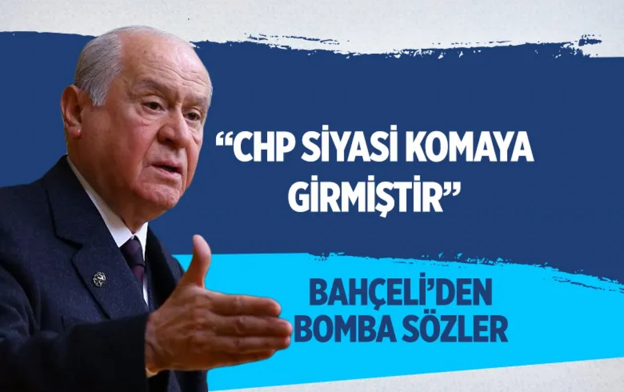 MHP lideri Bahçeli’den çok konuşulacak sözler: 'CHP’nin haline yazık'
