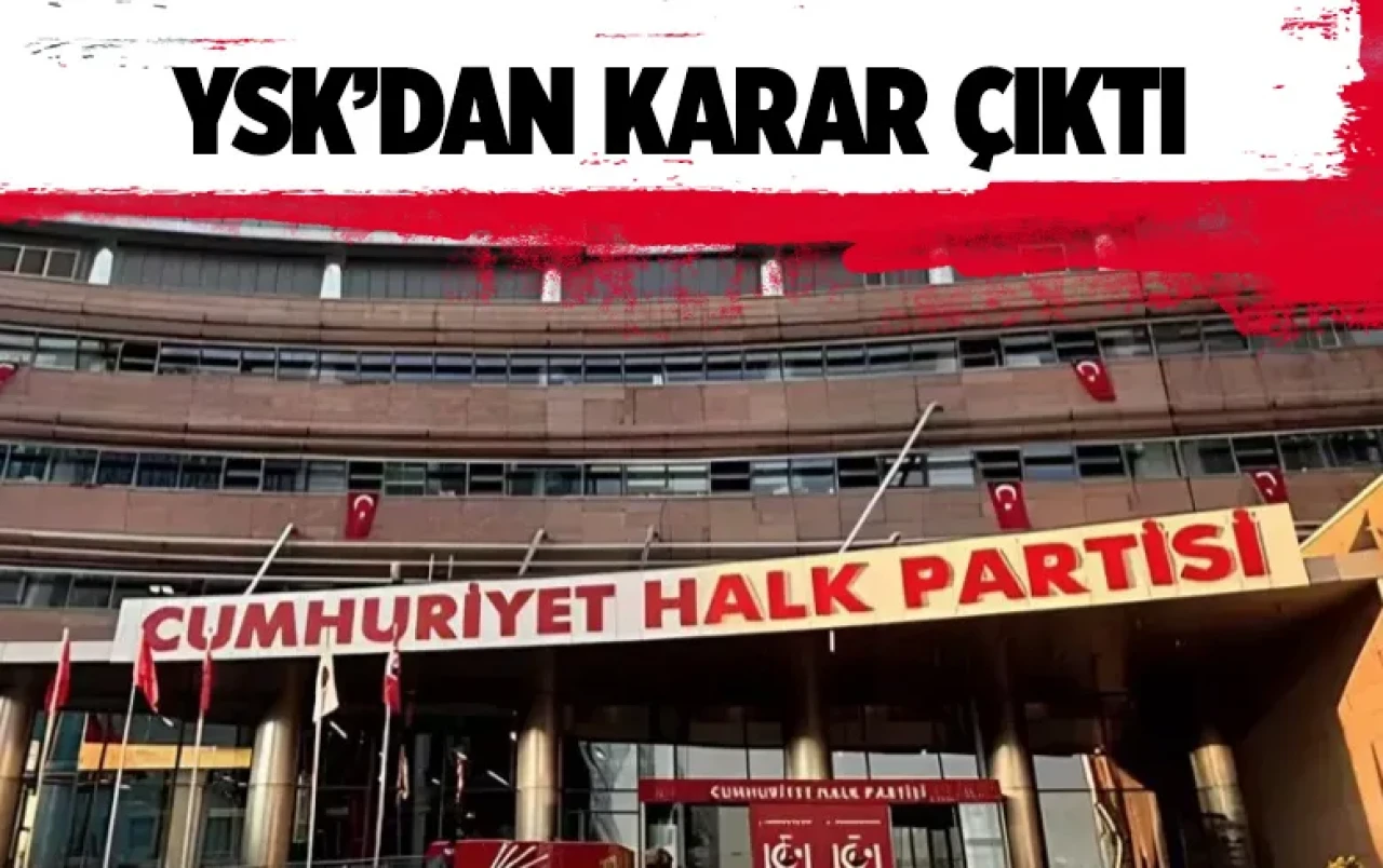 CHP’de kongre sürecine devam kararı: Gözler YSK Başkanı’nın açıklamasında