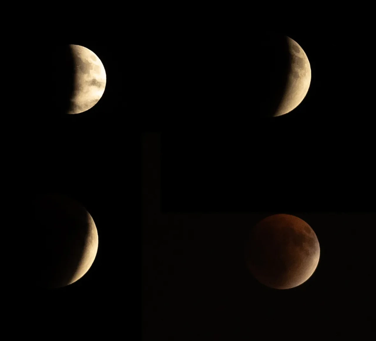 Ankara semalarında büyüleyici manzara: Kanlı Ay tutulması gözlendi