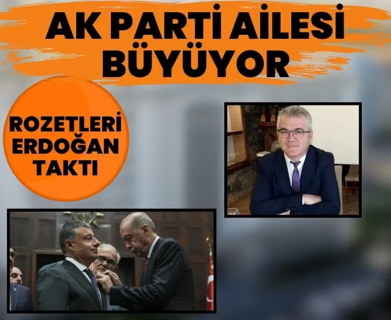 İki belediye daha AK Parti’ye geçti: Rozetlerini Cumhurbaşkanı Erdoğan taktı!