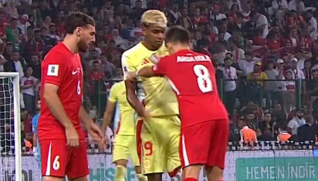 Arda Güler ile Lamine Yamal arasında gergin anlar