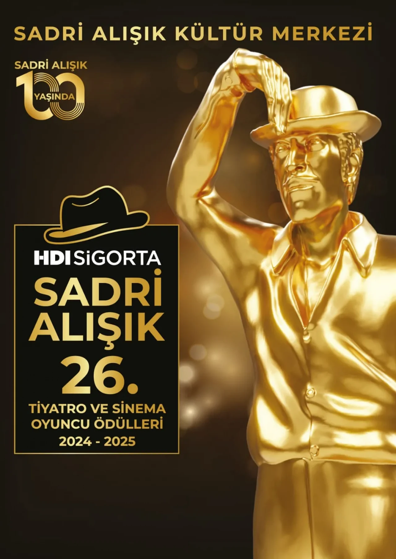 '26. HDI Sigorta Sadri Alışık Oyuncu Ödülleri' için geri sayım başladı