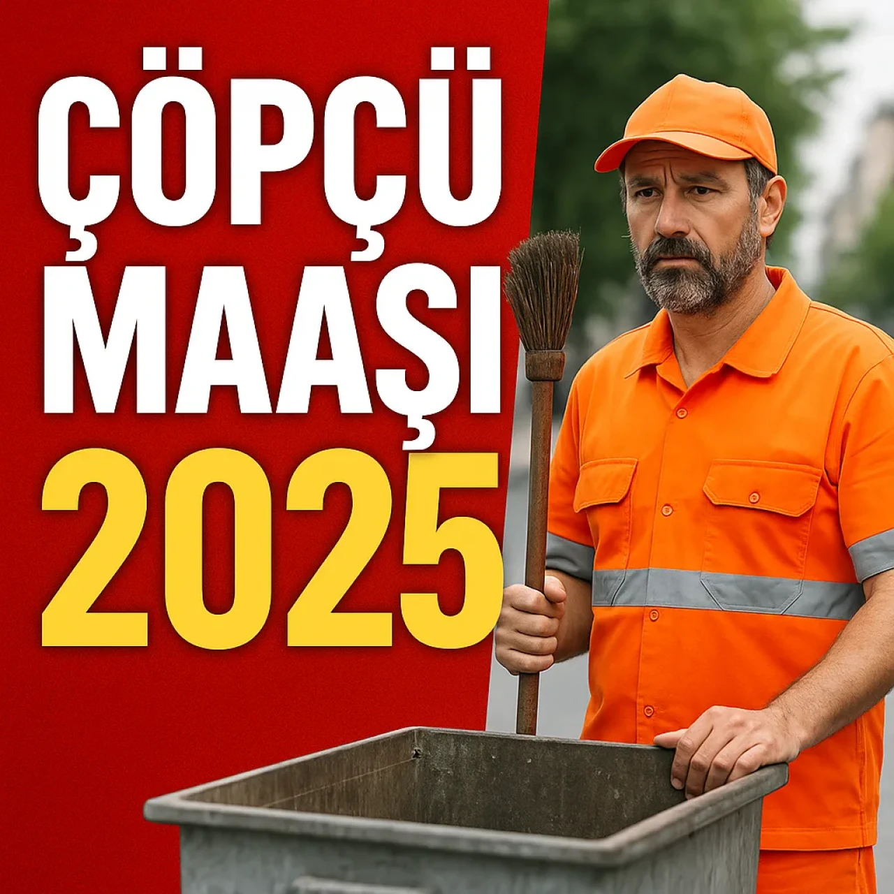 Çöpçü maaşı ne kadar? Çöpçü olmak isteyenler için 2025 maaş rehberi