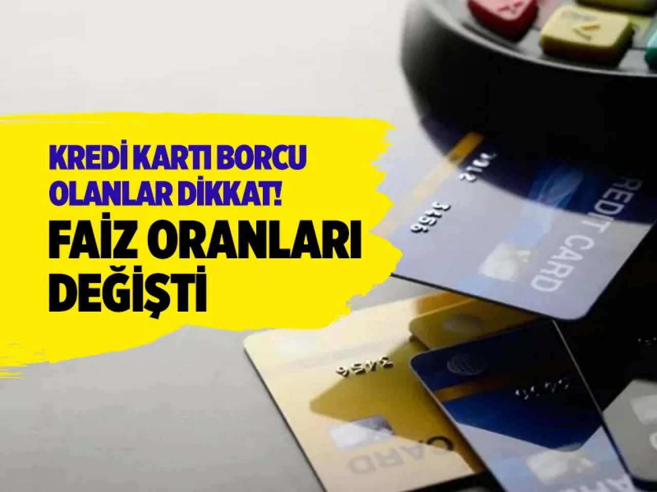 Merkezi Bankası kredi kartı faiz oranını düşürdü