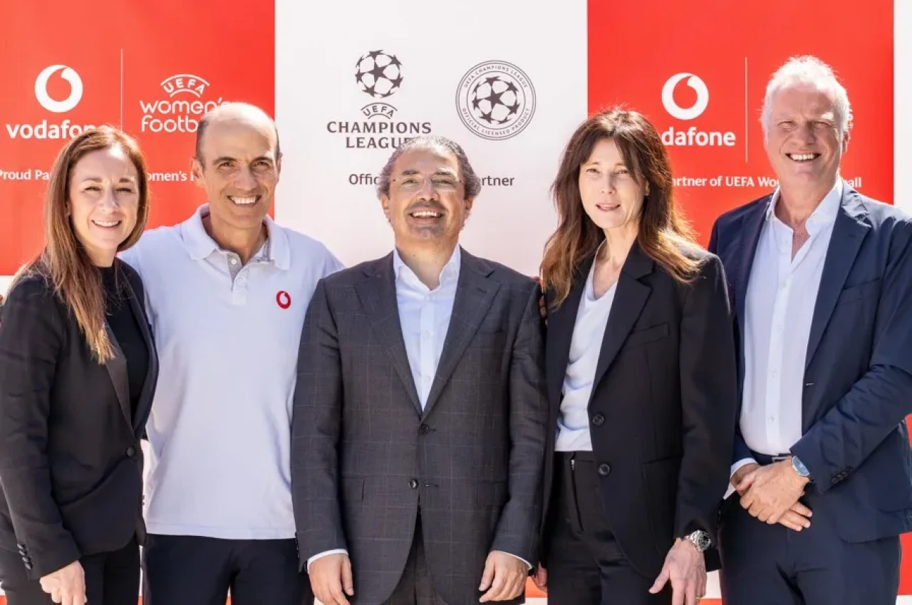 Vodafone UEFA ile anlaştı: Şampiyonlar ligi ve kadın futboluna dev sponsorluk