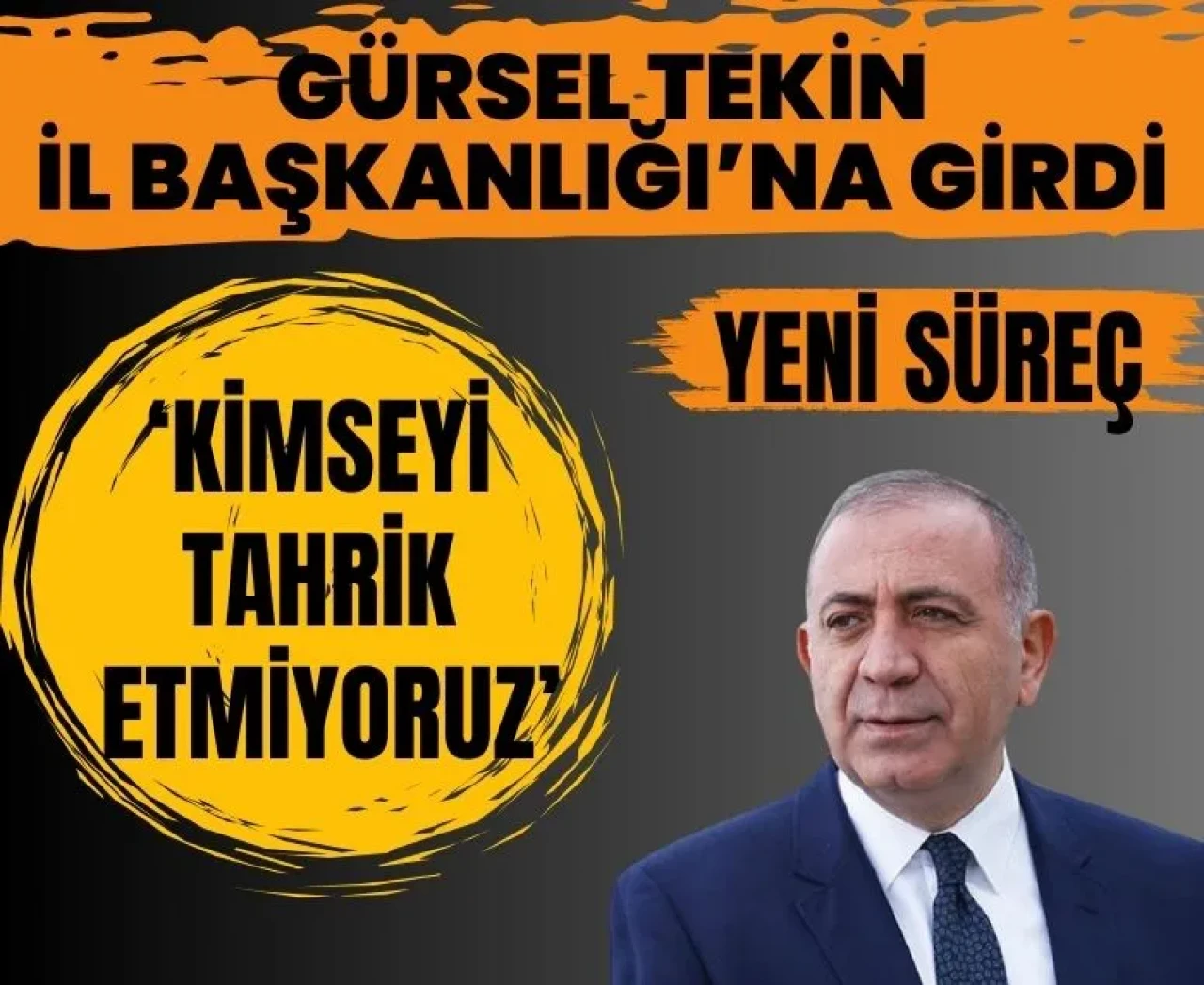 CHP İstanbul İl Başkanlığı’nda kayyum dönemi: Gürsel Tekin göreve başladı!