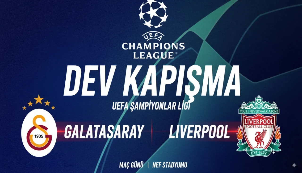 Galatasaray Liverpool Maçı Ne Zaman Başlayacak? İşte Başlama Saati