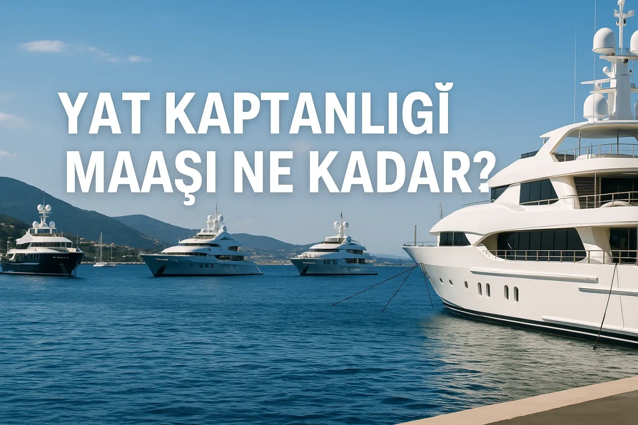 Yat Kaptanlığı maaşları ne kadar? 2025 güncel maaş tablosu