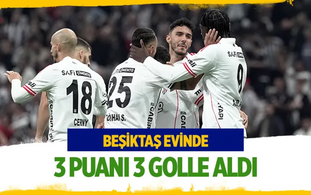 Beşiktaş’tan Dolmabahçe’de gövde gösterisi: Kocaelispor’u ezdi geçti