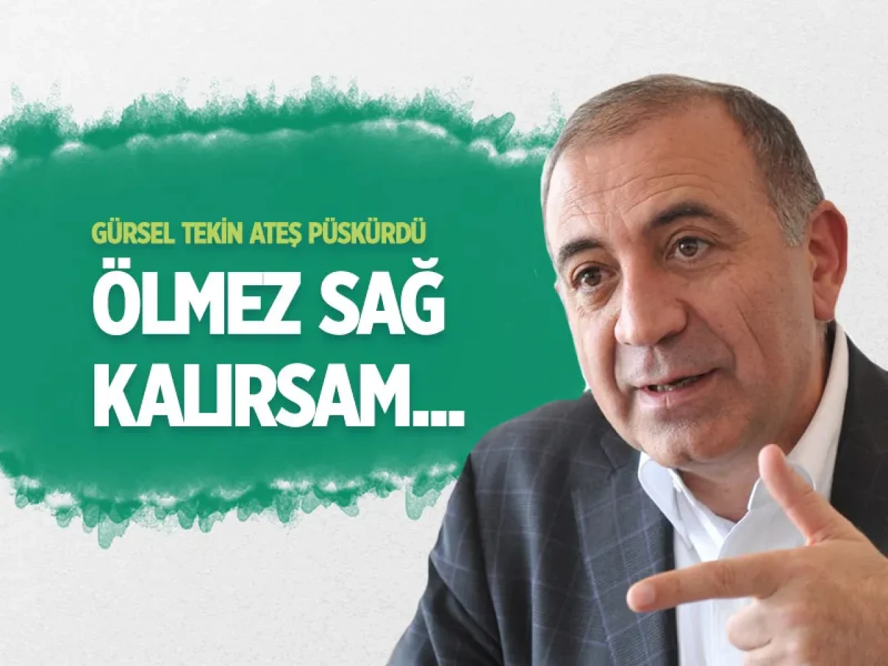 Gürsel Tekin’den aile üzerinden tehdit iddiası: “Bunu yapanlar bedel ödeyecek”