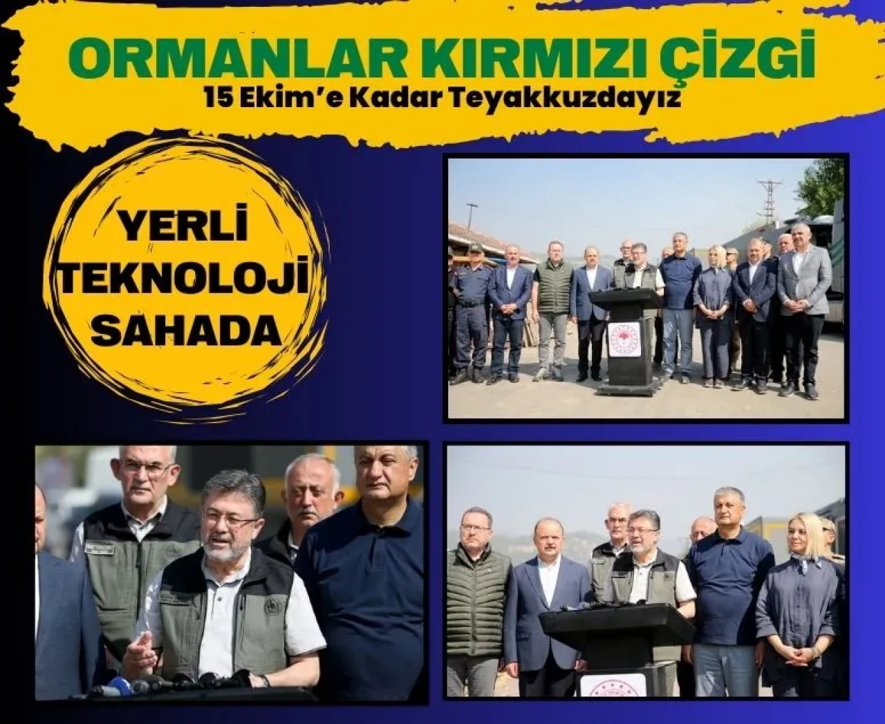 Bakan Yumaklı’dan kritik uyarı: 15 Ekim’e kadar teyakkuzdayız