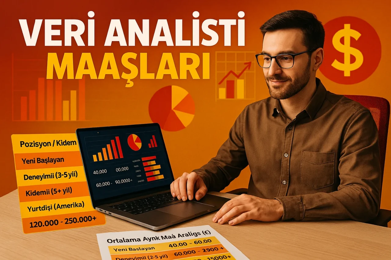 Veri Analisti maaşları ne kadar? 2025 güncel Veri Analisti maaşları