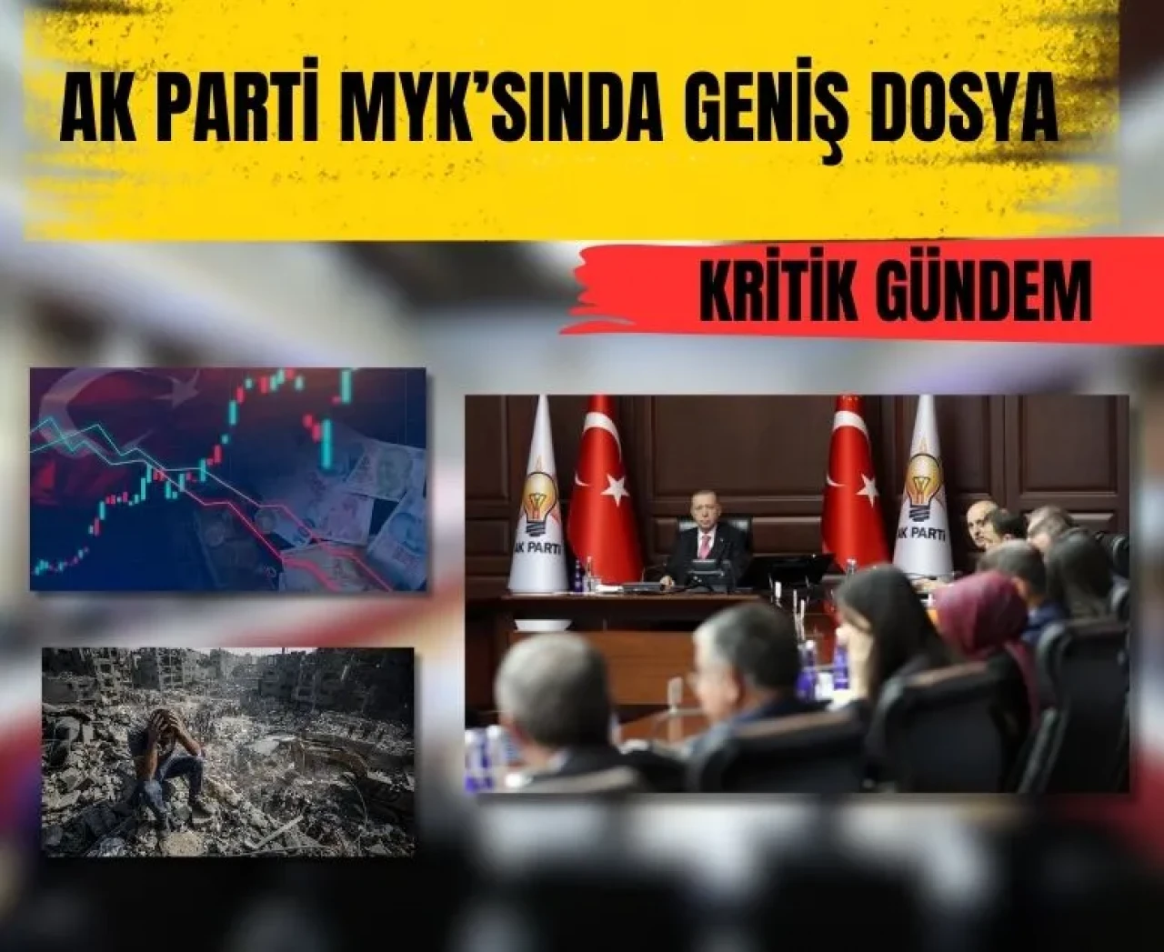 Cumhurbaşkanı Erdoğan Başkanlığında AK Parti MYK: Kritik başlıklar görüşülecek