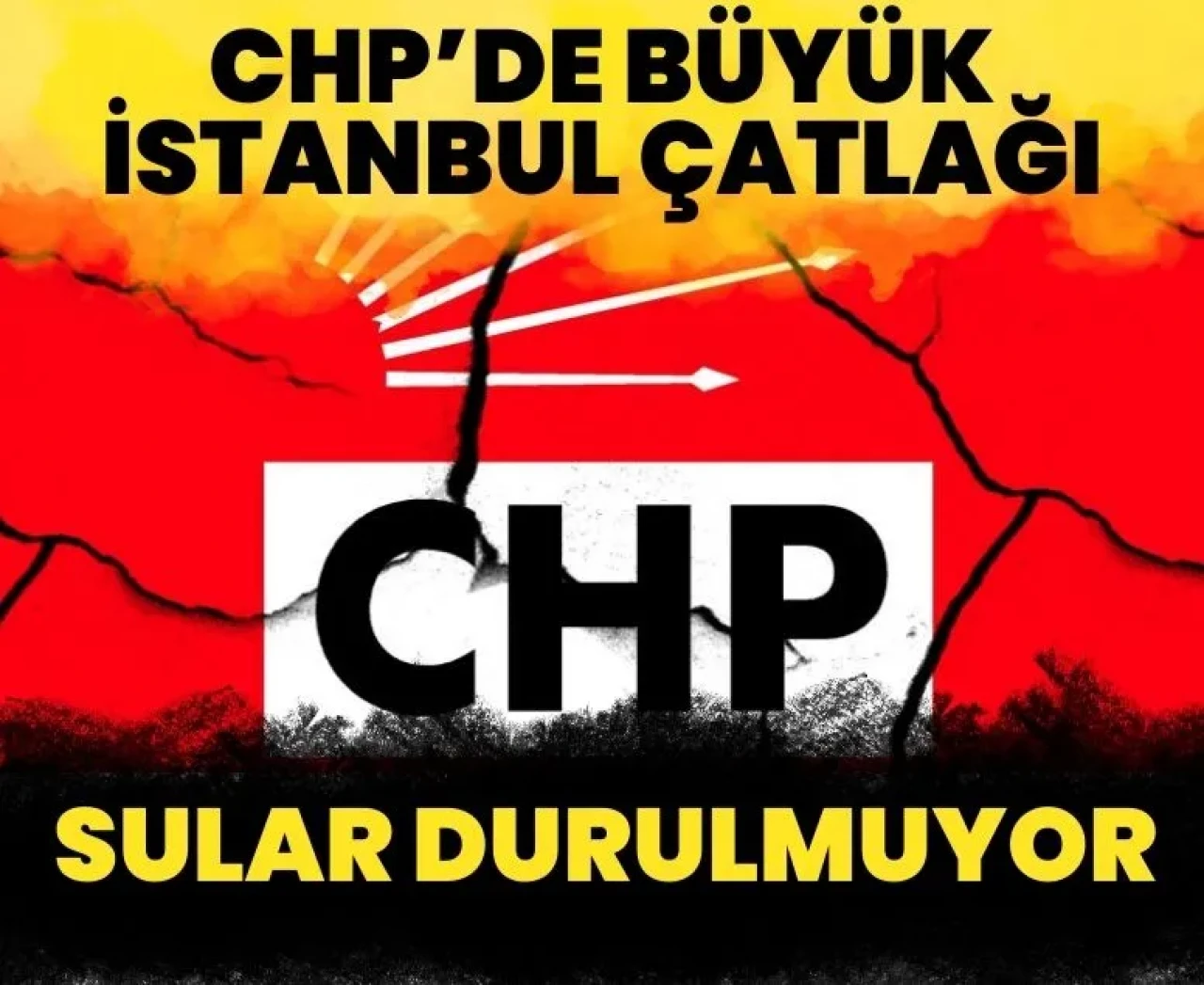 CHP’de İstanbul depremi: Mahkeme kararı tanınmadı, yeni tabela asıldı