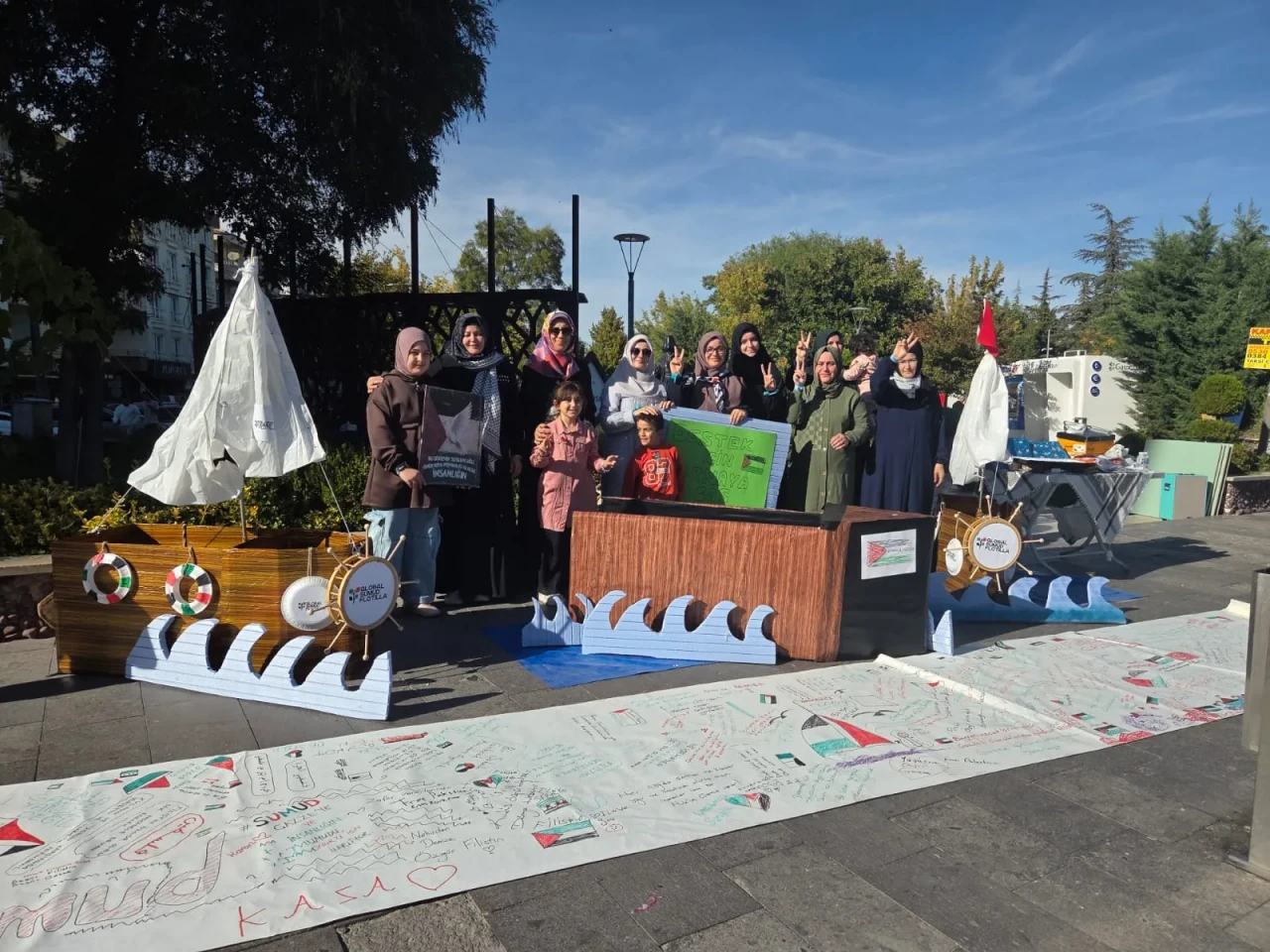 Nevşehir'den Gazze'ye uzanan anne eli...