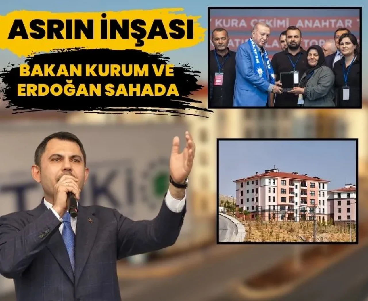 Dev projeler sahada: Türkiye, depremzedeleri sıcak yuvalara kavuşturuyor!