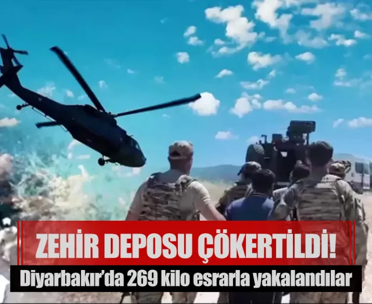 Zehir deposu çökertildi! Diyarbakır’da 269 kilo esrarla yakalandılar