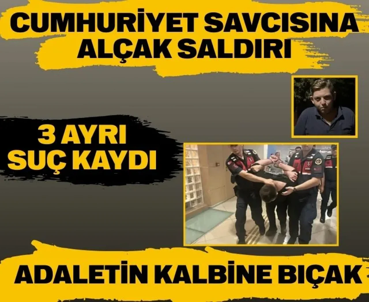 Cumhuriyet Savcısının katilinden soğukkanlı ifade: 'Tartıştık, bıçağı sapladım'