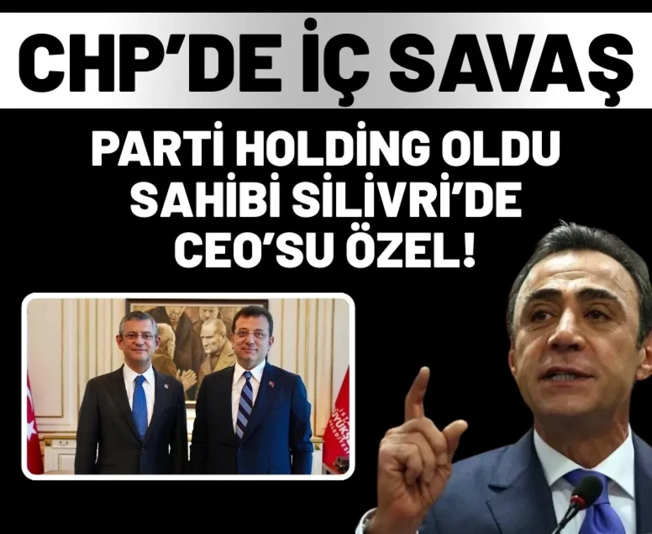 CHP’de sular durulmuyor: 'Partinin sahibi Silivri’de, CEO’su genel merkezde!'