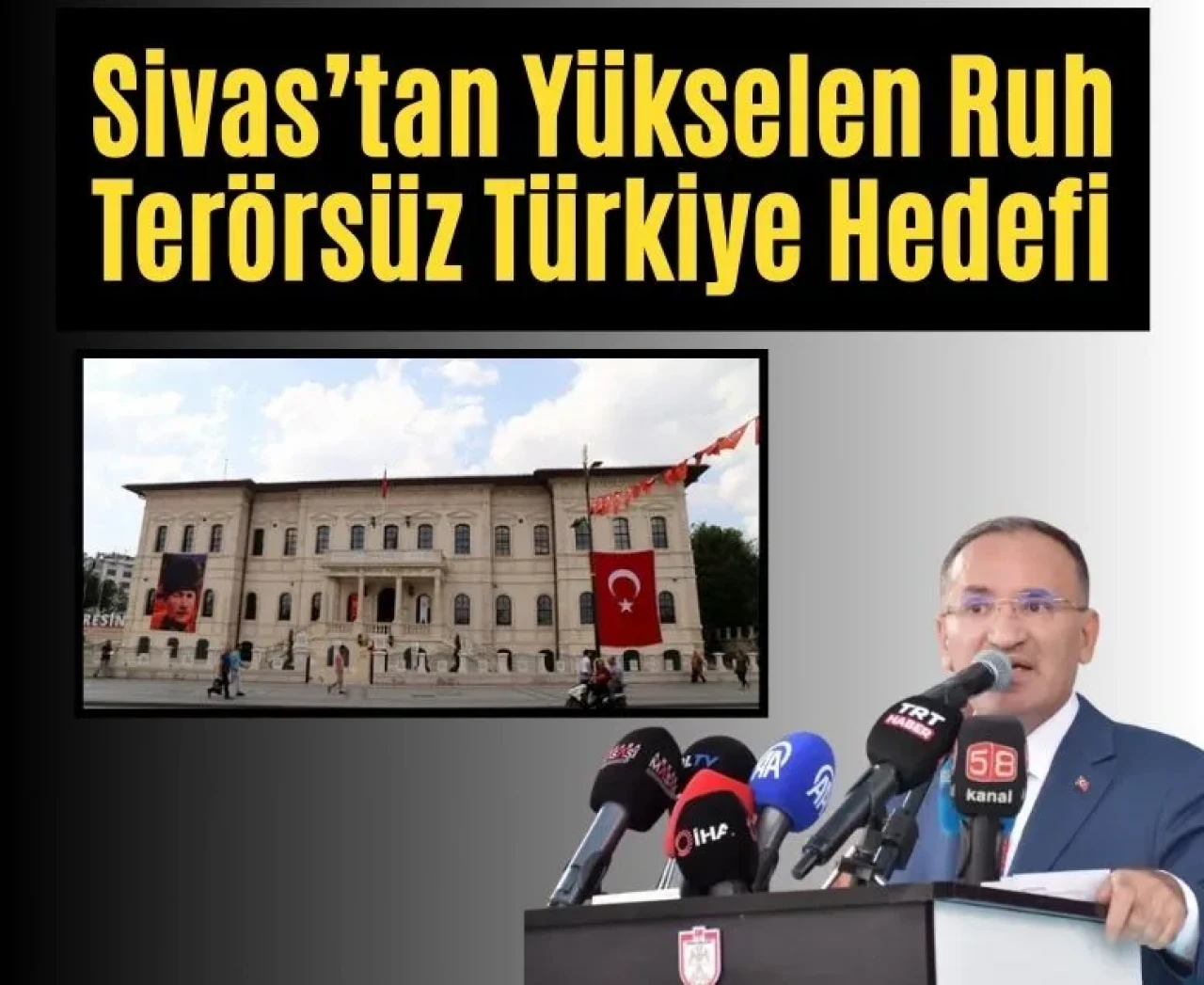 Sivas Kongresi’nde birlik vurgusu: ''Türkiye Yüzyılı', terörsüz bir yüzyıl olacak'