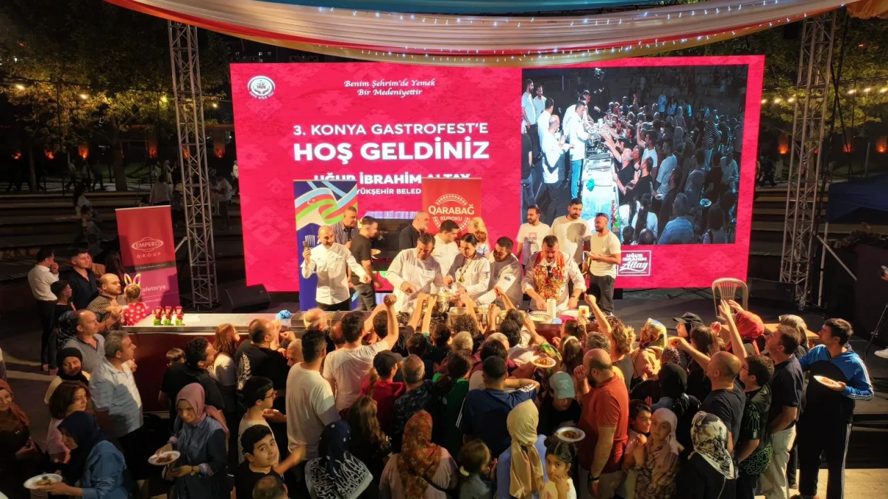 Başkan Altay’dan lezzet tutkunlarına davet: 3. Konya GastroFest devam ediyor